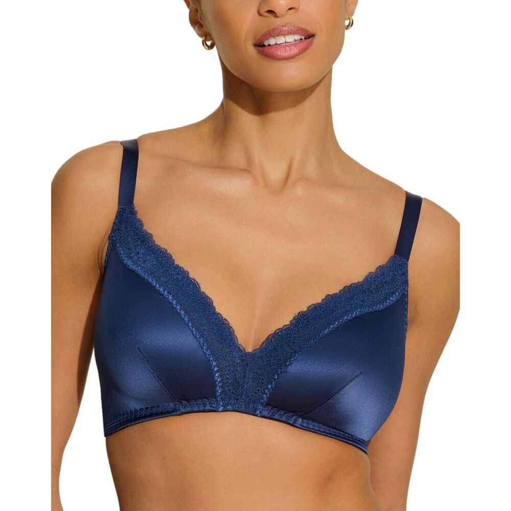 Cosabella Womens  Dena Curvy Bralette, Blue